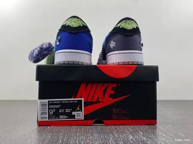 Rep Husky DZ7292-420 Retro Jordan Williamson 1 Low Zion Voodoo OG 0613